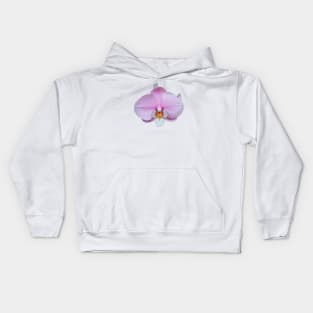 Pink Orchid Flower Kids Hoodie